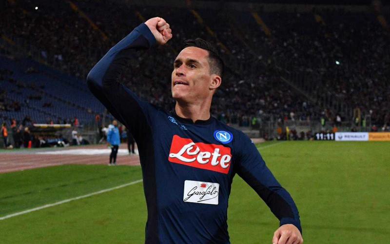 Callejon 17-18 Napoli Twitter