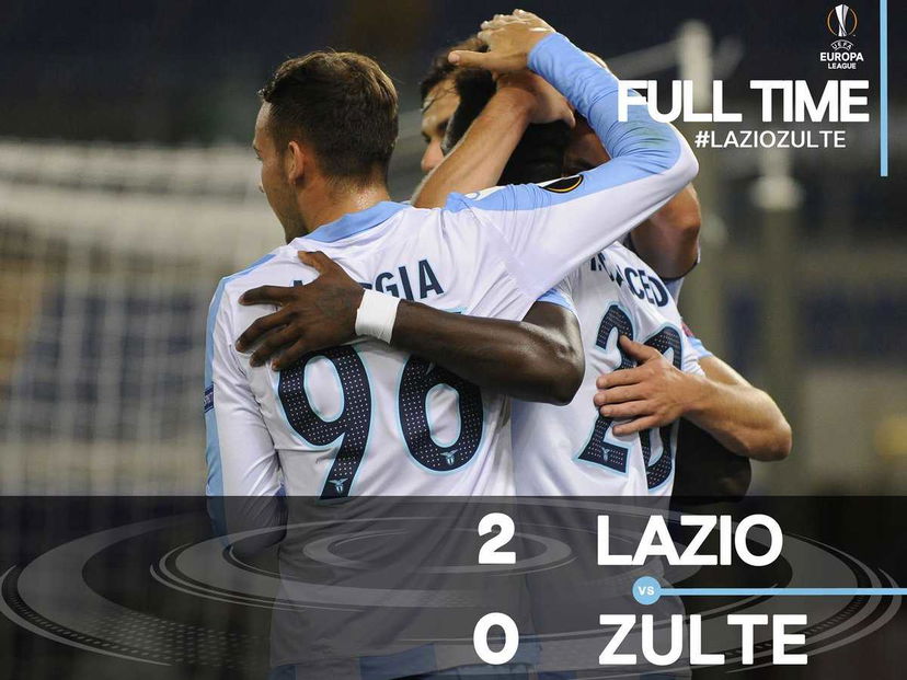 Europa League: Caicedo più Immobile, la Lazio piega 2-0 lo Zulte Waregem preview