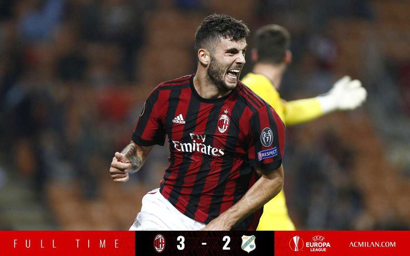 Milan, vittoria al cardiopalma contro il Rijeka: decide Cutrone al 94′ preview