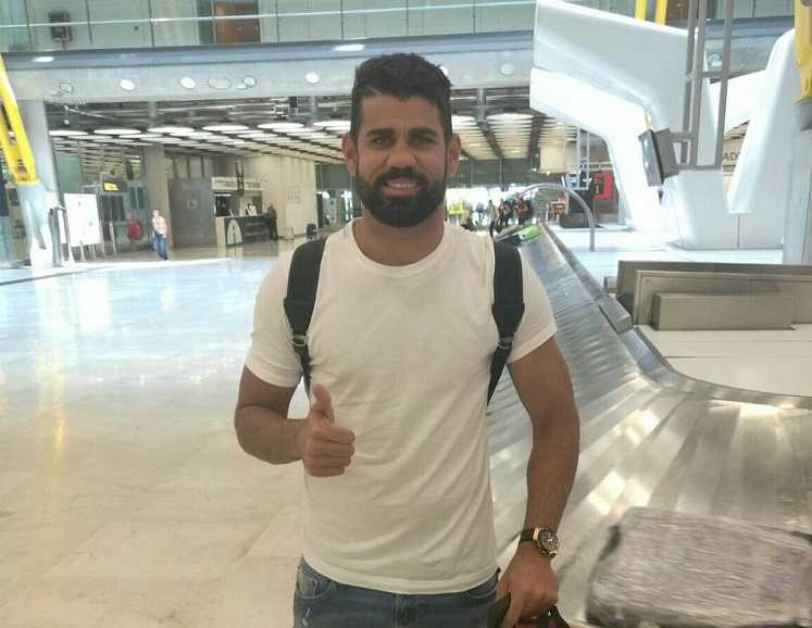 Atletico Madrid: Diego Costa è sbarcato in città per le visite. La foto preview