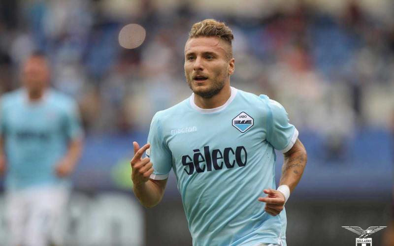 Immobile vs Milan Foto Lazio Twitter