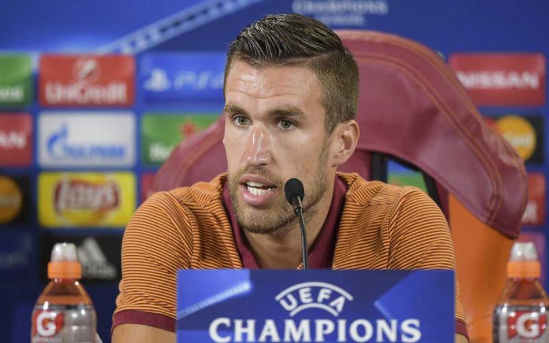 Strootman Twitter uff Roma