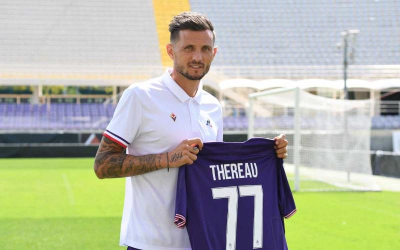 Seconda Maglia Fiorentina CYRIL THEREAU Seconda Maglia Fiorentina CYRIL THEREAU