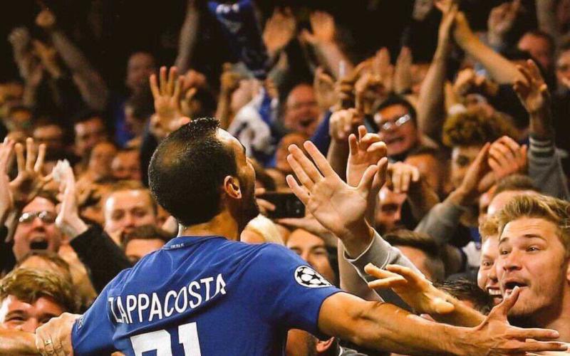 Zappacosta esultanza Chelsea Twitter personale Zappacosta