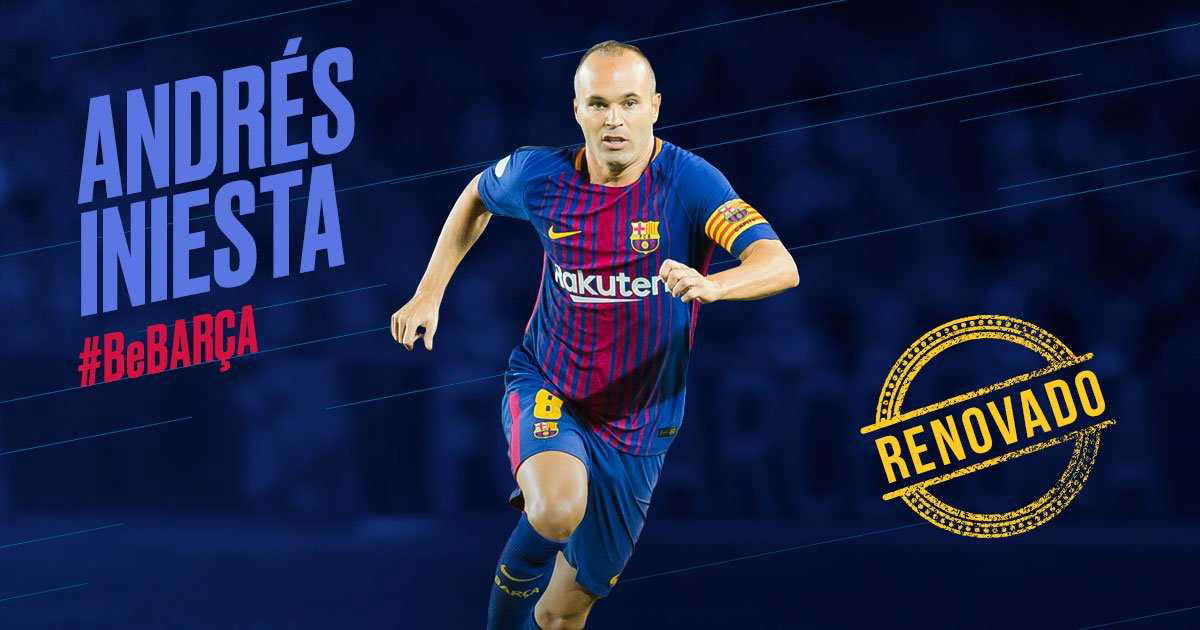 Ora è ufficiale: Barça, rinnovo a vita per Iniesta article-post