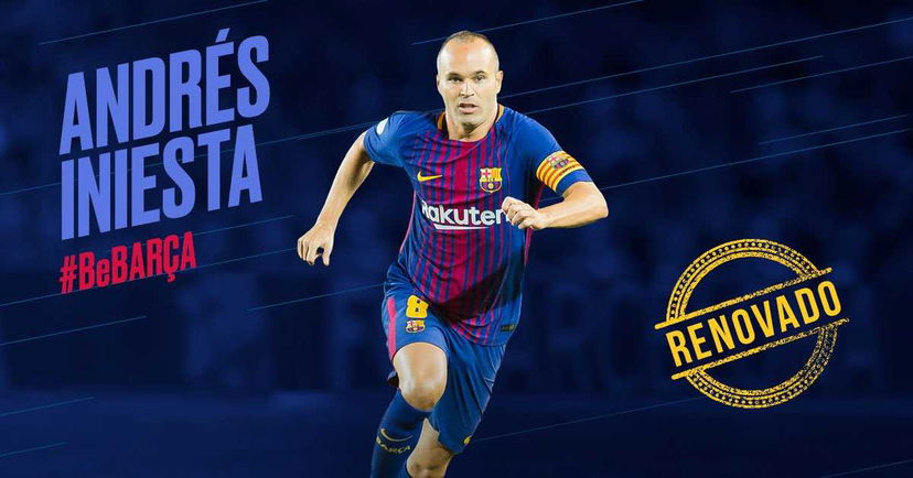 Ora è ufficiale: Barça, rinnovo a vita per Iniesta preview