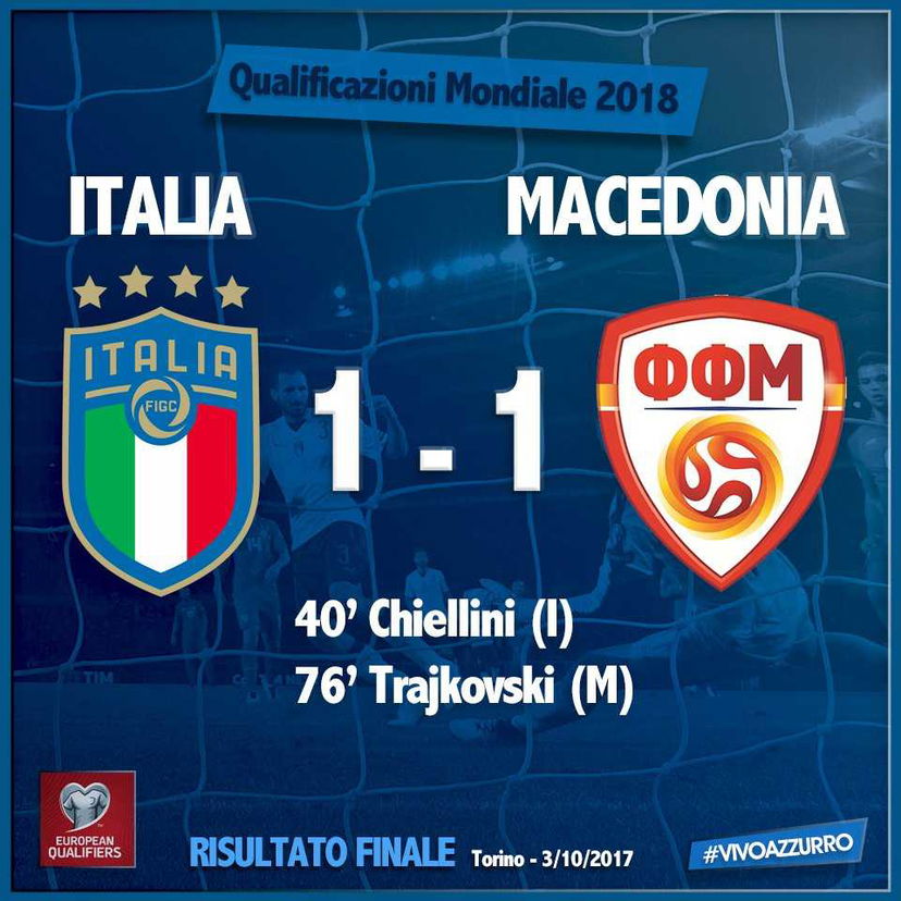 Italia da prendere a schiaffi, anche la Macedonia indigesta preview