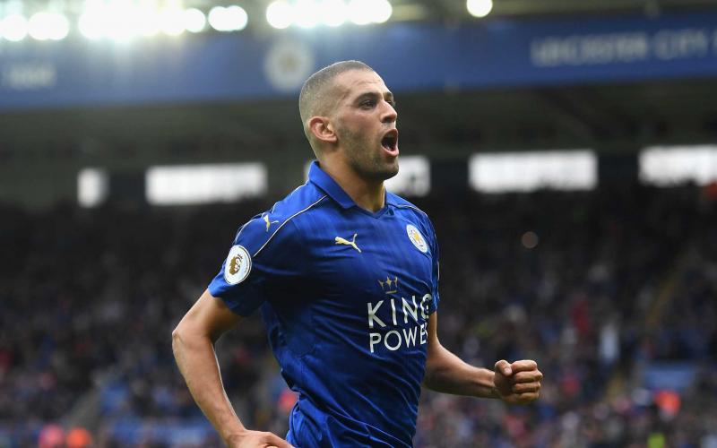 Slimani Leicester Foto: Independent