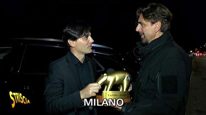Tapiro d’Oro a Montella: “Cambierei solo i risultati, il Milan sta giocando bene. Sul Var e Bonucci…” preview