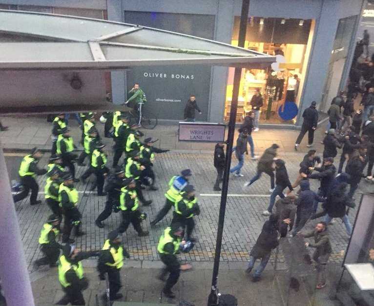 Dall’Inghilterra: Londra, scontri tra tifosi della Roma e polizia. Il video preview