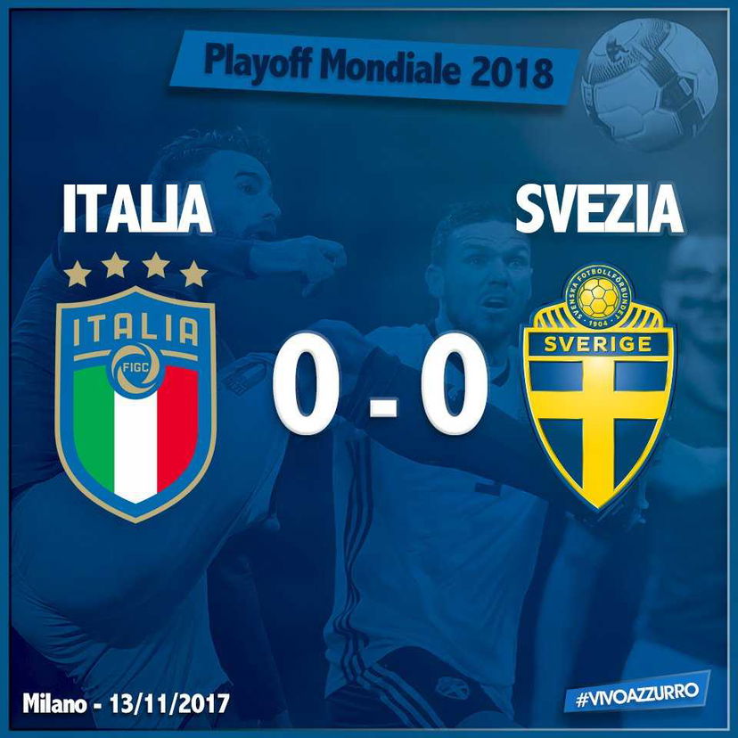 Disfatta azzurra, Italia fuori dal Mondiale: a San Siro la Svezia tiene lo 0-0 preview