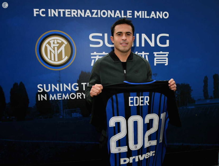 Ufficiale: Inter-Eder, avanti fino al 2021 preview