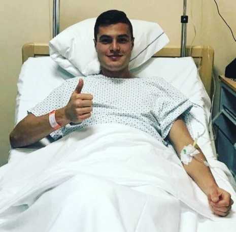 Favilli Andrea operazione ok Foto Ascoli Instagram