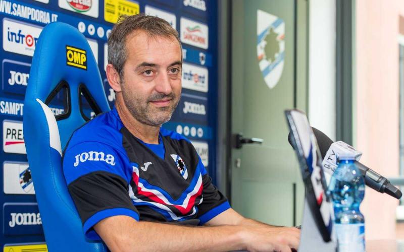 Giampaolo conferenza Sampdoria Twitter