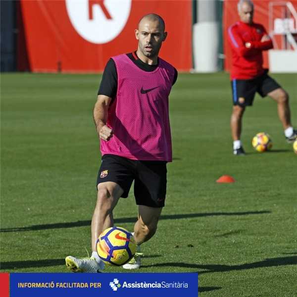 Barça, si ferma Mascherano. L’argentino salta la Juve preview