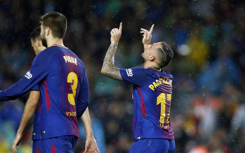 Paco Alcacer Twitter uff Barcellona