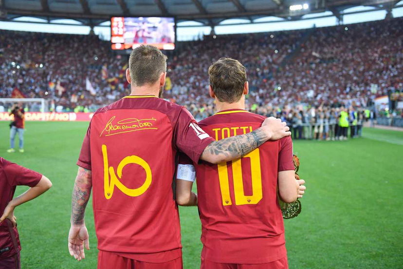 Totti racconta De Rossi: “Era capitano anche quando c’ero io” preview