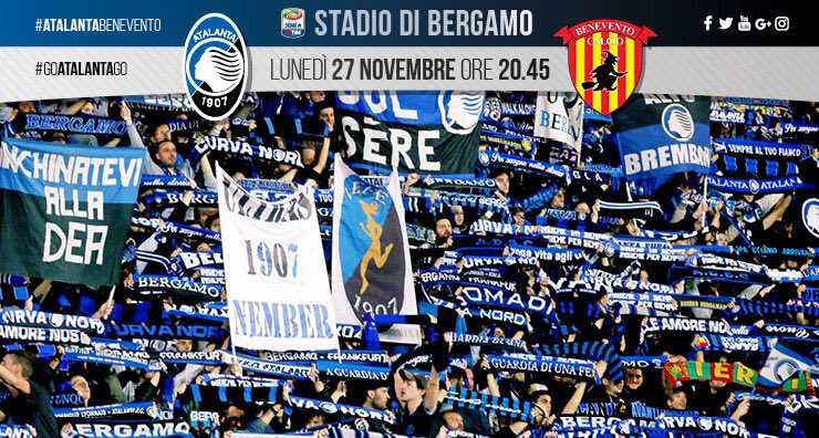 Serie A: Atalanta-Benevento, le formazioni ufficiali preview
