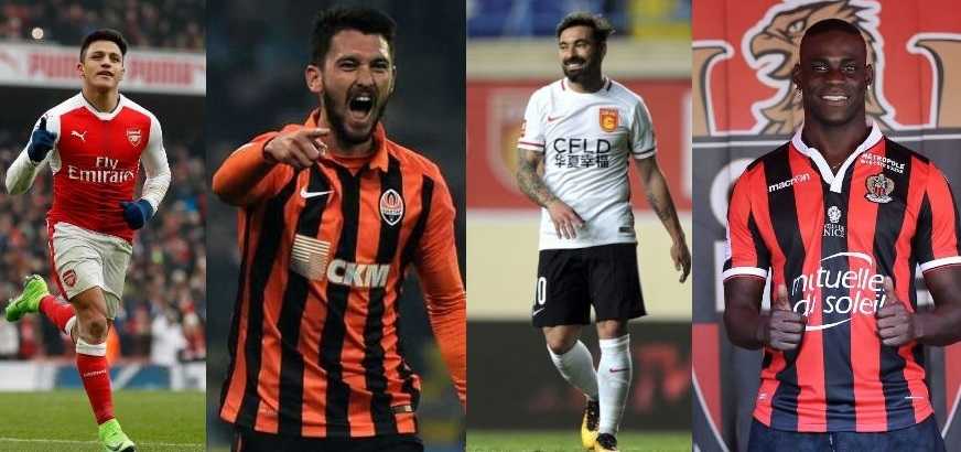 Da Sanchez a Balo passando per Facundo Ferreyra e Lavezzi: i migliori attaccanti in scadenza di contratto article-post