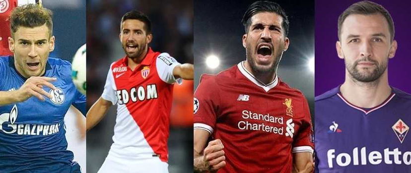 Da Goretzka e Moutinho a Emre Can e Badelj: i migliori centrocampisti in scadenza di contratto preview