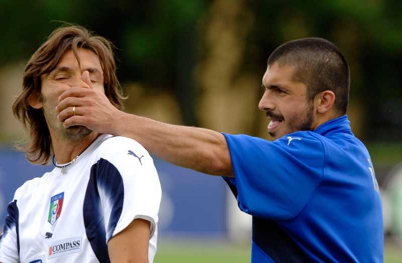 Pirlo: “Gattuso? Una volta ha mangiato una lumaca viva per scommessa. E poi…” article-post