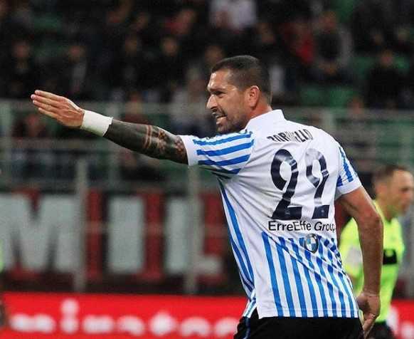 Ufficiale la Spal risolve il contratto con Marco Borriello. Il