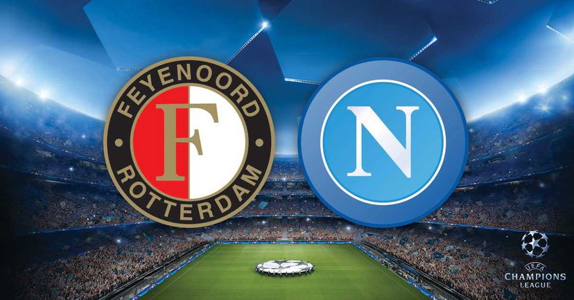 Champions League: Feyenoord-Napoli, le formazioni ufficiali preview