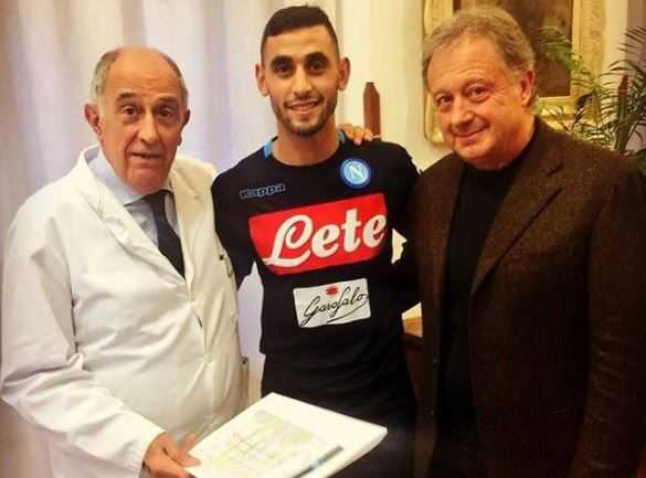 Napoli: visita di controllo ok per Ghoulam a Villa Stuart article-post