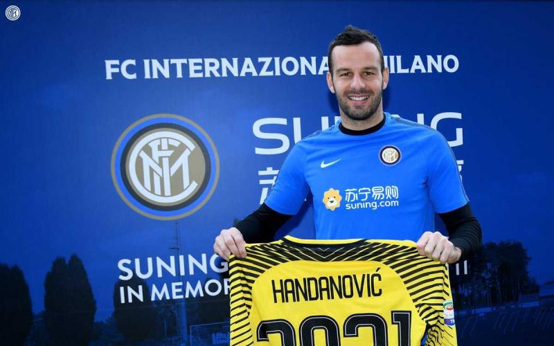 Seconda Maglia Inter Milan SAMIR HANDANOVIC Seconda Maglia Inter Milan SAMIR HANDANOVIC