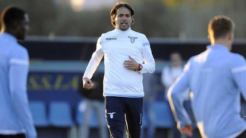 Inzaghi training Lazio Twitter