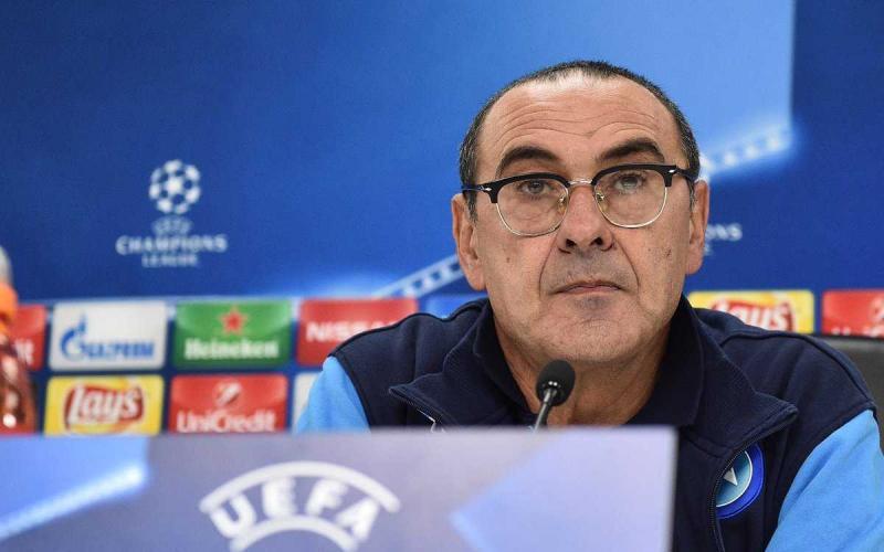 Sarri conferenza Champions League Twitter Napoli