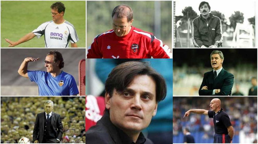Da Puppo a Montella, passando per Capello, Ranieri e Ancelotti: gli allenatori italiani in Spagna preview