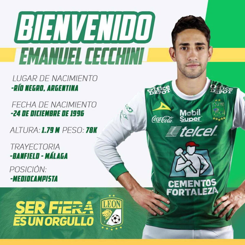 Ora è ufficiale: Leon, dal Malaga arriva Emanuel Cecchini preview
