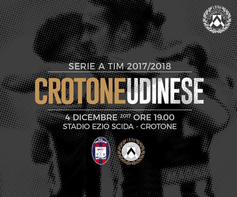 Serie A: Crotone-Udinese, le formazioni ufficiali preview