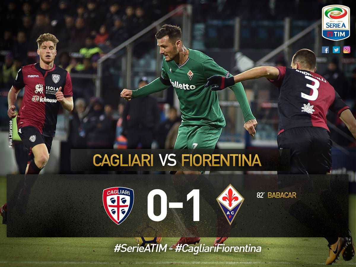 Serie A: la Fiorentina espugna Cagliari, decide Babacar article-post
