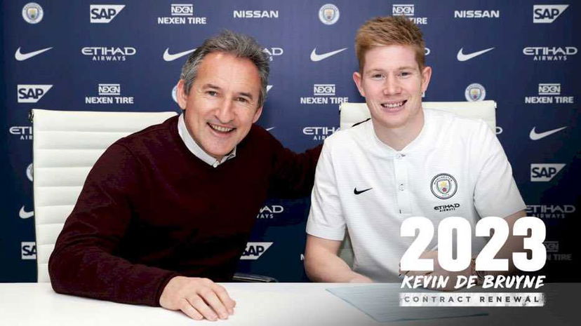 Ufficiale: Manchester City-De Bruyne, avanti fino al 2023 preview