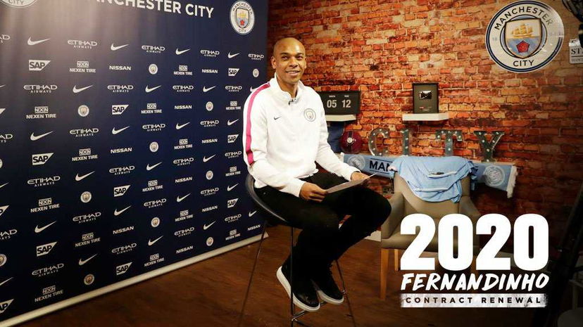 Ora è ufficiale: City-Fernandinho, avanti fino al 2020 preview