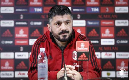 Gattuso conferenza pre gara Milan Twitter