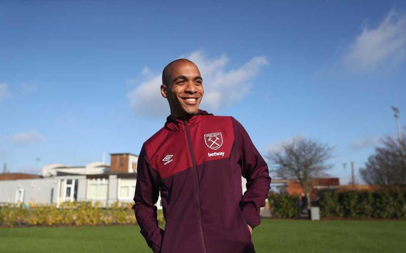 Joao Mario training West Ham Twitter