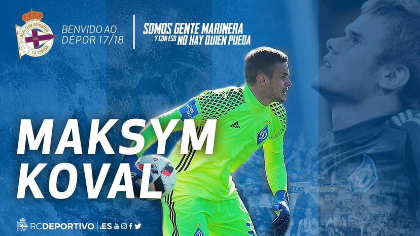 Ufficiale: Deportivo, preso il portiere Koval. I dettagli preview