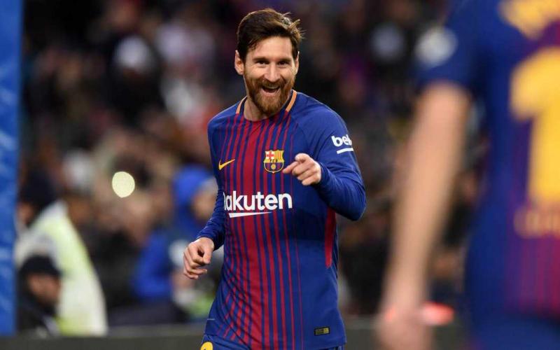Messi esultanza vs Levante Foto Barcellona Twitter