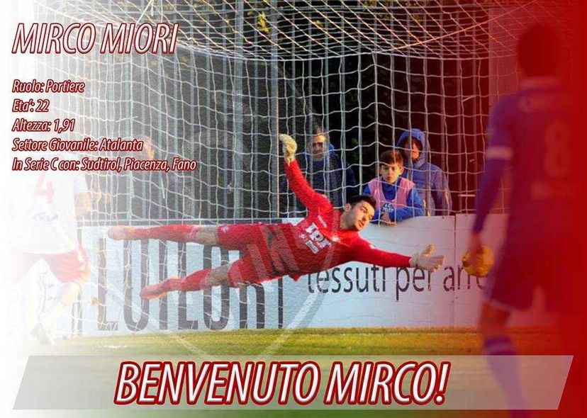 Ora è anche ufficiale: Triestina, preso Miori preview