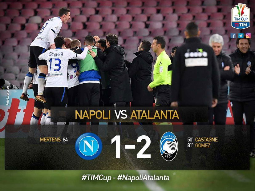 Coppa Italia: l’Atalanta sbanca il San Paolo e vola in semifinale. Napoli eliminato! preview