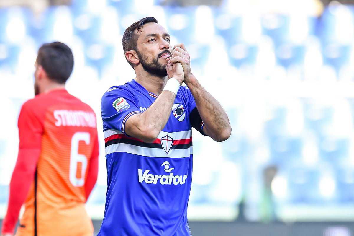 Samp, i convocati di Giampaolo per la Roma. C’è Quagliarella article-post