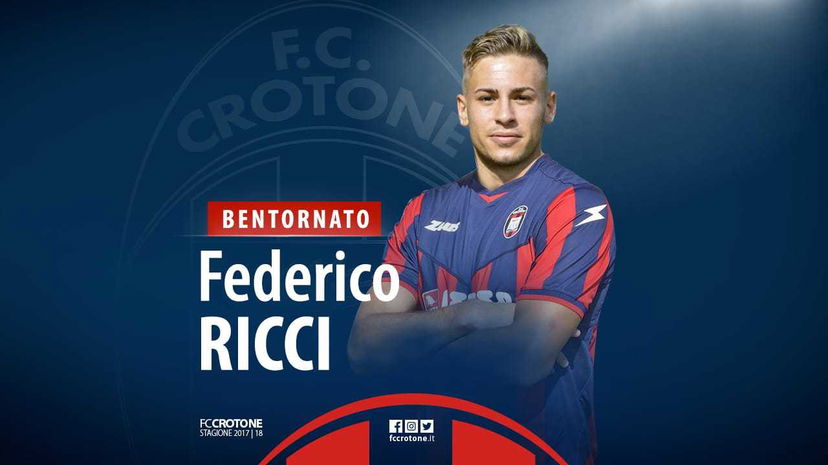 Ora è ufficiale: Crotone, ecco Federico Ricci preview