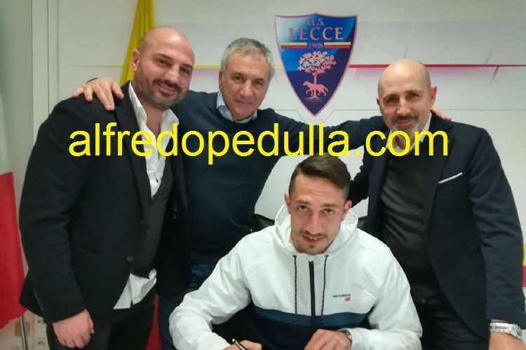 Saraniti Lecce firma