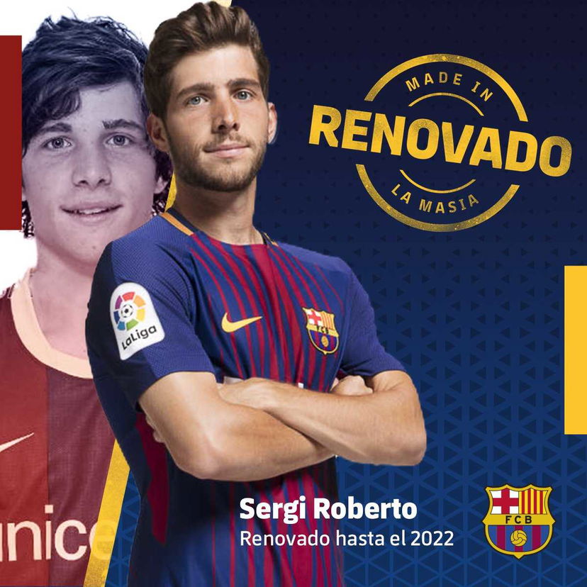 Ora è ufficiale: Barça, Sergi Roberto rinnova fino al 2022 preview