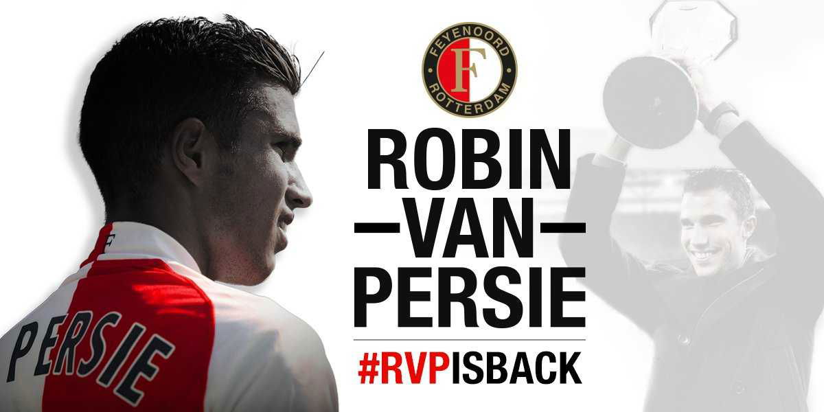 “RVP is back”, è ufficiale: van Persie torna al Feyenoord dopo 14 anni article-post