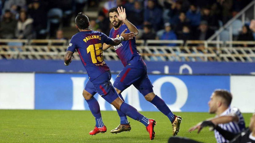 Liga: il Barça ribalta la Real Sociedad, all’Anoeta finisce 4-2. Il Real Madrid sprofonda a meno 19 preview