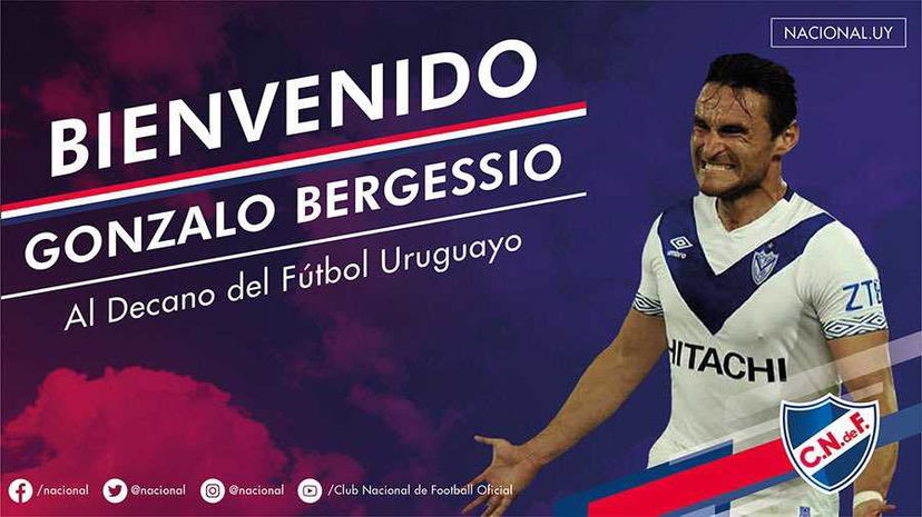 Ufficiale: Gonzalo Bergessio riparte dall’Uruguay, è del Nacional preview